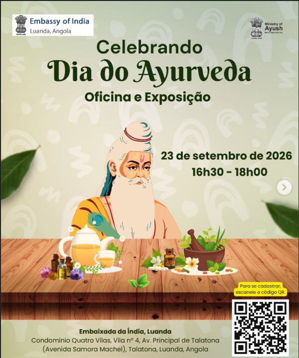 Dia do Ayurveda 2026 em Luanda | Kama Ayurveda